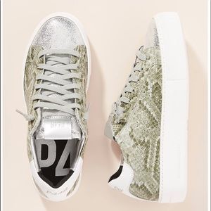P448 Platform Snakeskin Sneaker